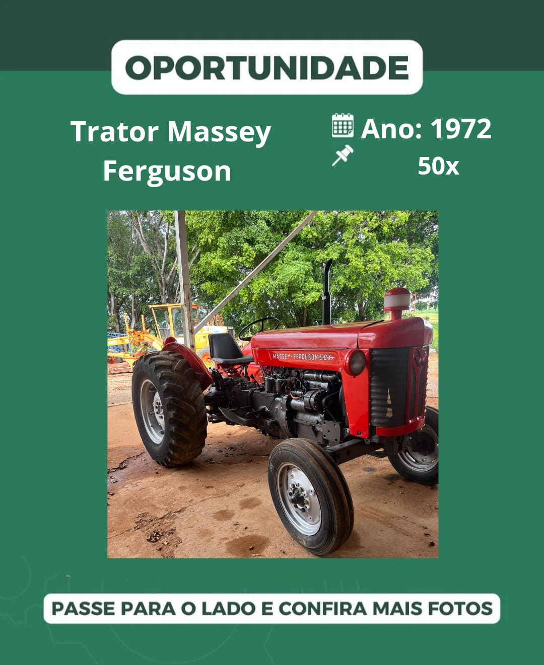 Trator Massey Ferguson 50X
