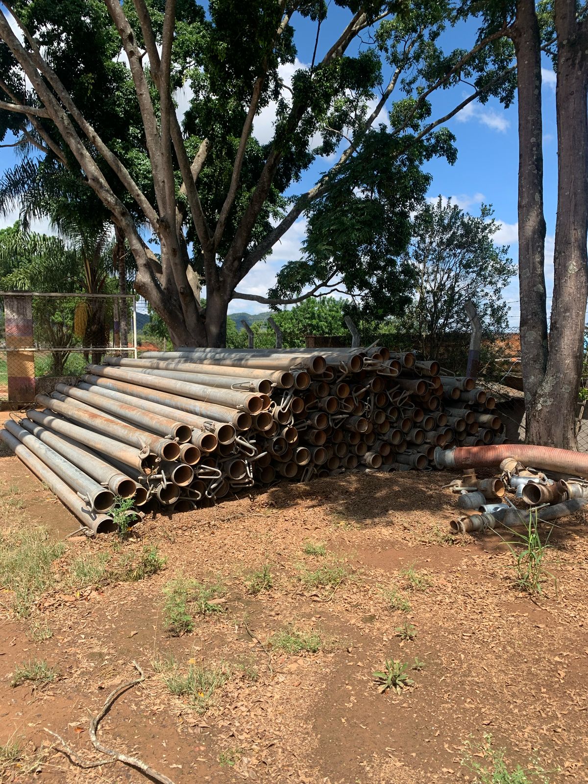 Conjunto Motor De Irrigação MWM 229 6 Cilindros