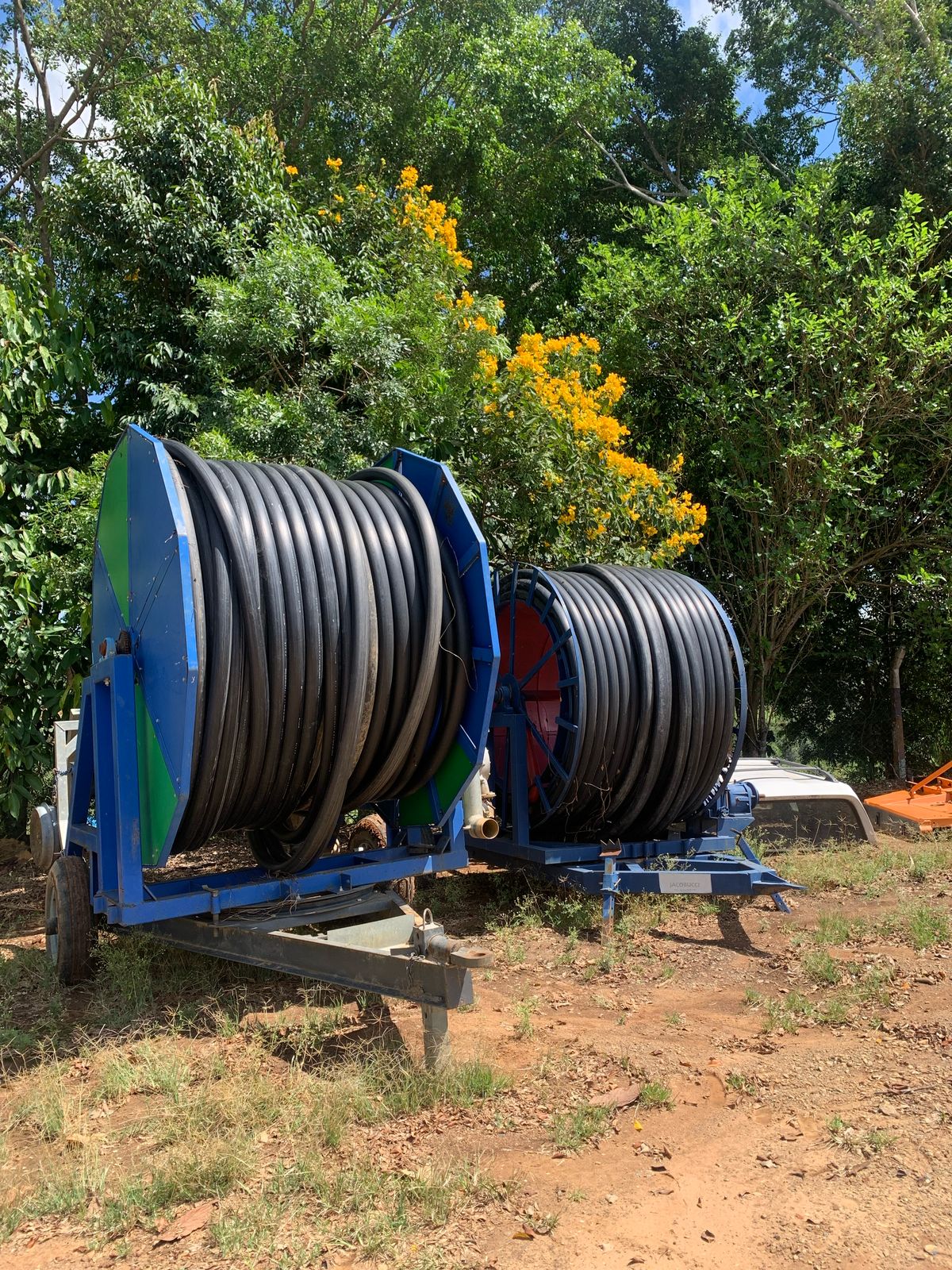 Conjunto Motor De Irrigação MWM 229 6 Cilindros